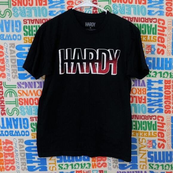 Hardy Country Music T Shirt Size M F That And F You Black Double Sided Merch - Picture 1 of 5